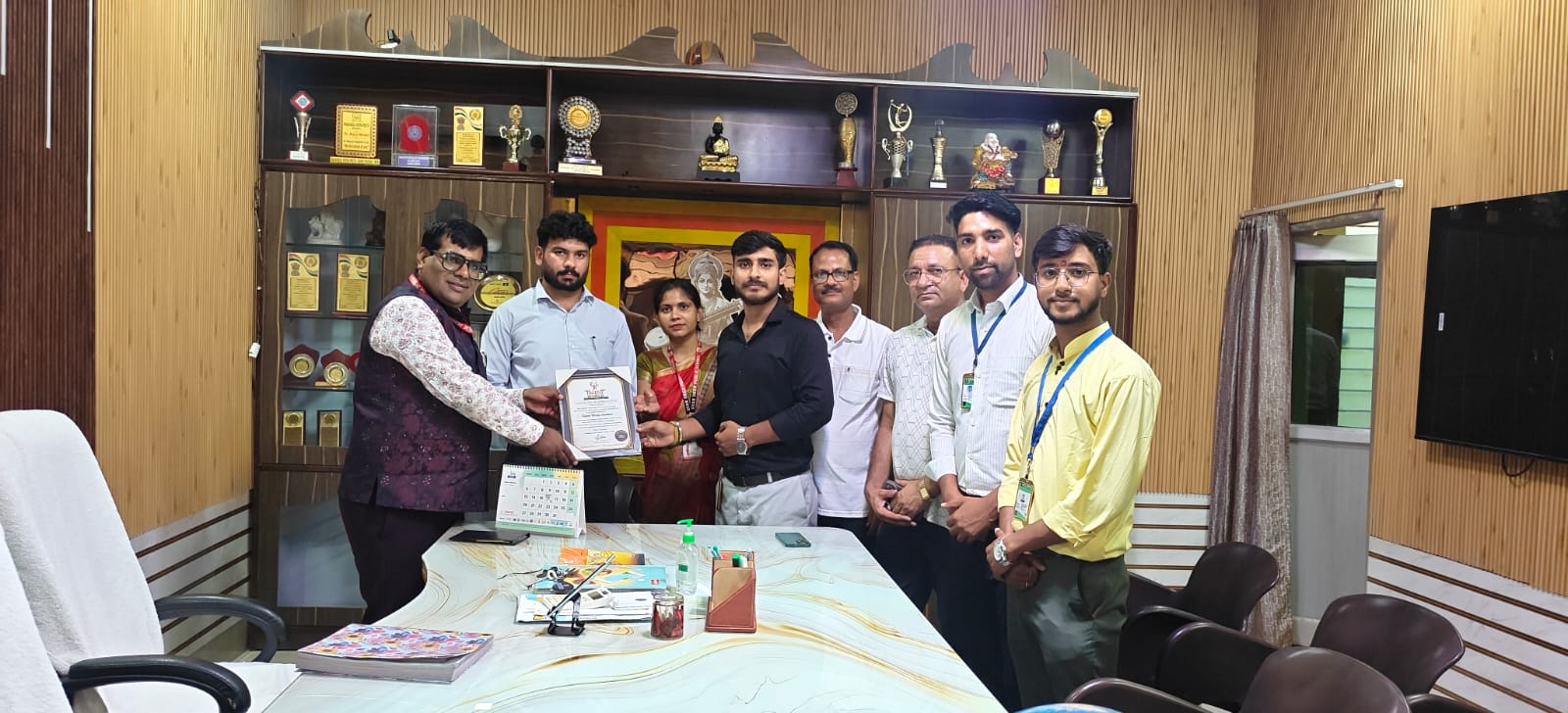 India's Talent League Team with School Directors